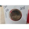 Image 6 : 3 Canada 2011 25 Cent Coins 