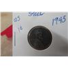Image 2 : 2 USA 1 Cent Steel Coin - Both 1943 