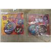 Image 2 : 100 Sealed Packs 1994 Junk Cap POGS - 6 Per Pack - 600 Total