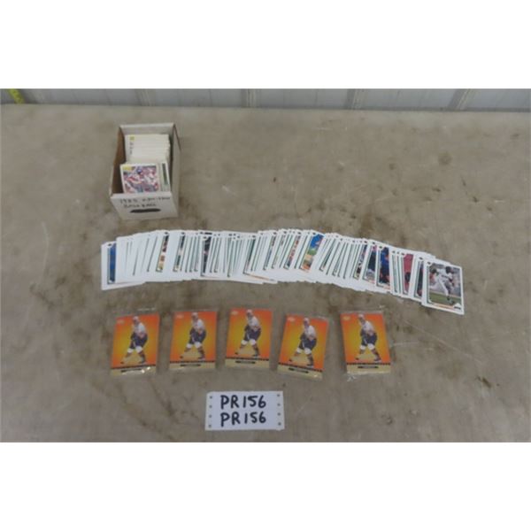1985 + 1990 Baseball Cards - 5 Sealed Packs Upper Deck crash The Game Hockey Cards