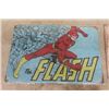 Image 2 : 6 Assorted Tin Superhero Signs ; Flash, Batman, Spiderman, Superman - 8" x 12" 