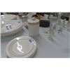 Image 6 : Carlton Club Dishes, Oriental Lamp, Assorted Glassware