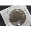 Image 2 : 1940 50 cent Canada Silver Coin