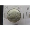 Image 2 : 1966  Canada $1.00 Silver Coin + 1975 $1.00 Coin
