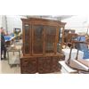 Image 1 : China Cabinet + Hutch 19" x 68" x 82" 