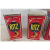 Image 2 : 6 Ritz Crackers Special Edition Tins - 5 With Fred Astair + Ginger Rogers 