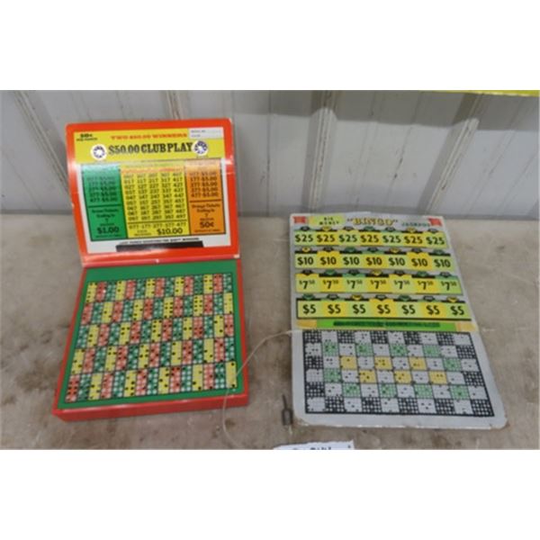 2 Vintage Bingo Punch Games
