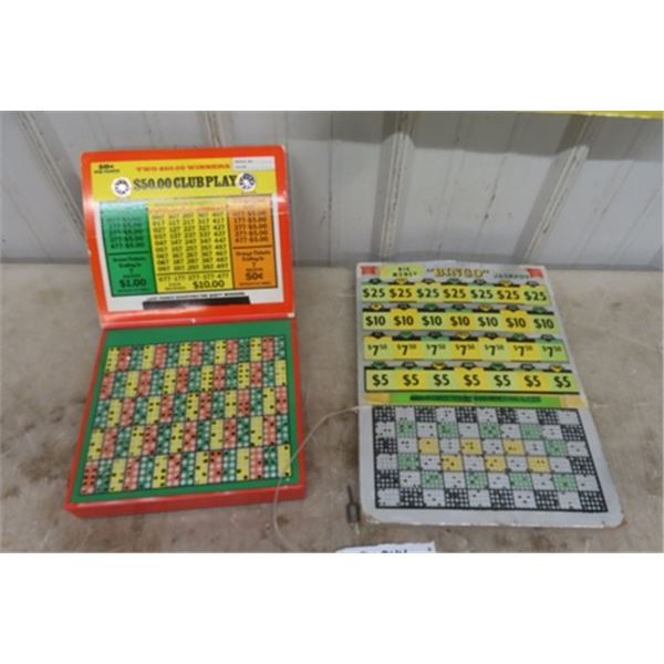 2 Vintage Bingo Punch Games