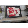 Image 1 : Shadow Box with 1974 Team Canada + '76 Canada Cup Jerseys #4 Bobby Orr 36" x 45" 