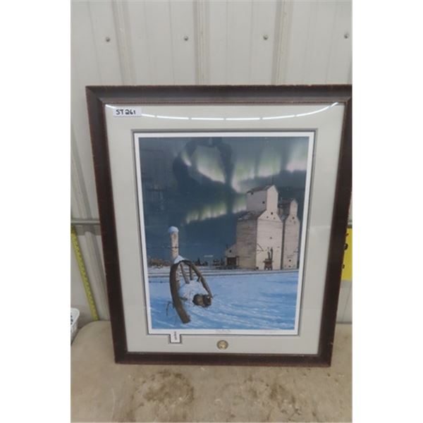 Ducks Unlimited Glen Scrimshaw ' Days Gone By' Framed Print - Signed + Numbered 32  x 39  