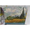 Image 2 : Metropolitan Museum of Art Hard Mounted 29.5" x 34"  Poster with Matted Signed Print ' Rolling 