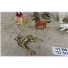 Image 5 : Assorted Ornaments ; Glass, Ceramic, Brass Horse, Polar Bears, Birds, Dog Head, plus more + more 