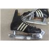 Image 4 : Adidas Black Pro Ice Hockey Skates Sz 11.5
