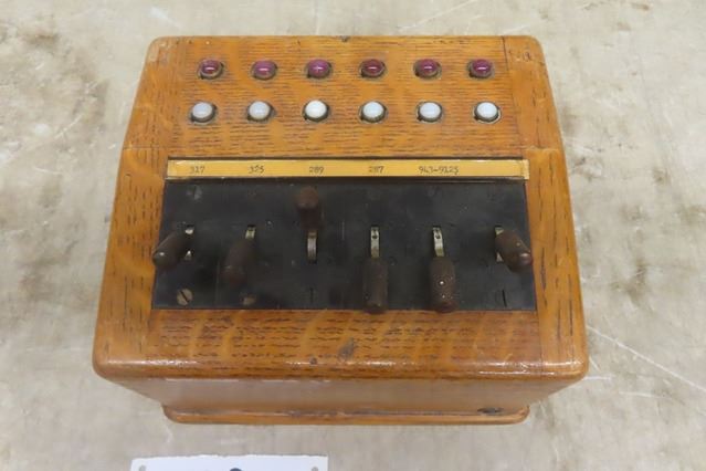 Antique Telephone Switch Operator Box