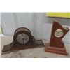 Image 2 : 7 Clocks + Ship in a Bottle - Biggest Clock Sessions 8" Tall 16 " Wide Base