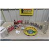 Image 1 : Coke 6 Pack 60th Anniversary, Beer + Coke Cans with Advertising , Jigger Tray, Neat Planer Bottle Op