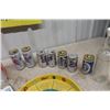 Image 8 : Coke 6 Pack 60th Anniversary, Beer + Coke Cans with Advertising , Jigger Tray, Neat Planer Bottle Op