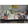 Image 1 : Large Assortment of Paper, Vintage Travel Books, Maps, Catalogs, Manuals, Brochures