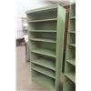 Image 3 : 2 Home Made Painted Wooden Shelves 16"×30.5"×72.5"