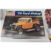 Image 4 : 5 Model Kits: '92 Camaro- Sealed, '71 Cuda, Anglia Gasser, '29 Ford Pick Up, '69 Shelby Mustang- 1:2