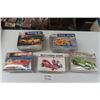 Image 1 : 5 Model Kits: '92 Camaro- Sealed, '57 Vette- Sealed, '95 Vette, '39 Chevy, Cherry Bomb- 1:24 +1:25 S