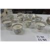 Image 3 : 26 Pcs Royal Albert ' Silver Birch ': Cups, Saucers, Suger+ Creamer, Plates