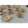 Image 4 : Royal Winston ' Churchill' Multi Dates- 12 pcs: Ashtrays, Vase, Pitcher, Candle Holders 