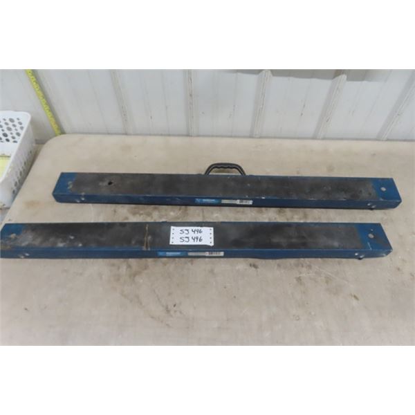 Pair of Mastercraft  Folding Metal Saw Horses