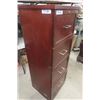 Image 2 : Modern 4 Drawer Wooden Filing Cabinet- NO Key 18"×19"×52"