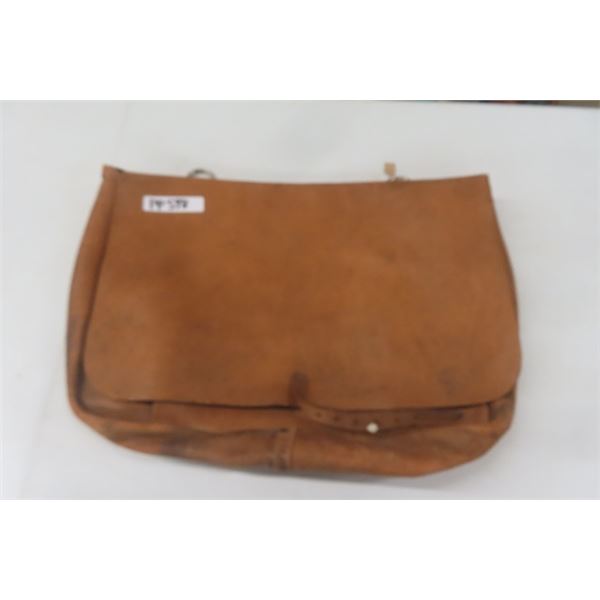 Vintage Leather USA Mail Bag