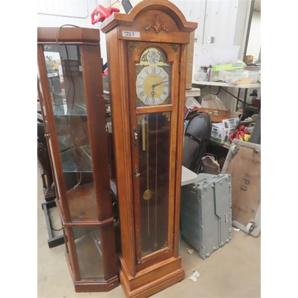 Westminster Grandfather Clock 9"×16"×76"