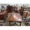 Image 1 : Dining Room Set with 6 Chairs : Table 30"×38"×59", Hutch/ Buffet 21"×41"×60", China Cabinet 14.5"×38