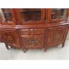 Image 5 : 8pc Dining Room Suite: 2 pc China Cabinet 18"×76"×76" + Table 30"×45"×62" with (1) 16" Leaf & 6 Chai