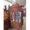 Image 1 : Fancy China Cabinet, 2 Door + 2 Drawer 20"×36"×78"