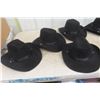 Image 3 : 6 Black Cowboy Hats