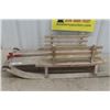 Image 1 : Wood Sleigh - Toddler Size 