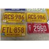 Image 2 : 7 Manitoba License Plates 
