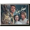Image 1 : STAR WARS (FORD, HAMILL, FISHER) SIGNED 8 X 10 (RA COA)