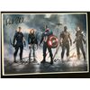 Image 1 : CAPTAIN AMERICA CAST SIGNED 8 X 10 (RA COA)