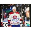 Image 1 : JURAJ SLAFKOVSKY SIGNED MONTREAL CANADIANS 8 X 10 (GCG HOLO)