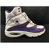 Image 1 : CARL MALONE SIGNED AND BASKETBALL SHOE