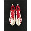 Image 1 : CHRISTIAN KIRK DUAL SIGNED GAME USED ADIDAS FOOTBALL CLEATS (CARDINALS COA)