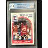 Image 1 : 1989 NBA HOOPS MICHAEL JORDAN ALL STARS (GCG 9.5)