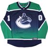 Image 2 : PAVEL BURE SIGNED VANCOUVER CANUCKS REVERSE RETRO HOCKEY JERSEY (FROZEN POND COA)