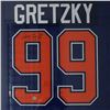 Image 2 : WAYNE GRETZKY SIGNED AND CUSTOM FRAMED FANATICS HOCKEY JERSEY (FROZEN POND COA)