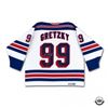 Image 2 : WAYNE GRETZKY SIGNED NY RANGERS CCM HOCKEY JERSEY (UPPER DECK COA)