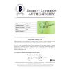 Image 2 : Jack Nicklaus Authentic Signed 2017 Masters Pin Flag Autographed Becket Coa