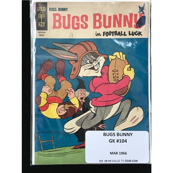 BUGS BUNNY #104 (GOLD KEY COMICS)