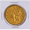 Image 1 : 1876 $20 Liberty Head Double Eagle Gold Coin VF