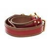 Image 3 : Louis Vuitton Brown Red Leather Aviator Strap